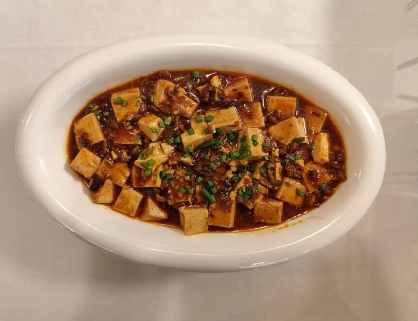 07 麻婆豆腐 | Tofu mit gehacktem Rindfleisch  | 36.50