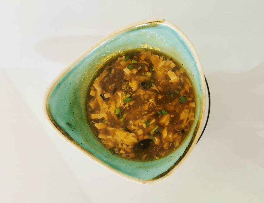 206 酸辣汤 | Sichuan Gemüsesuppe  | 12.50